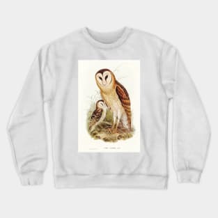 Grass-Owl (Strix candida) Crewneck Sweatshirt